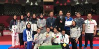 ملی پوشان شایسته کاراته کشورمان بامداد جمعه ۹ شهریور وارد تهران می شوند 